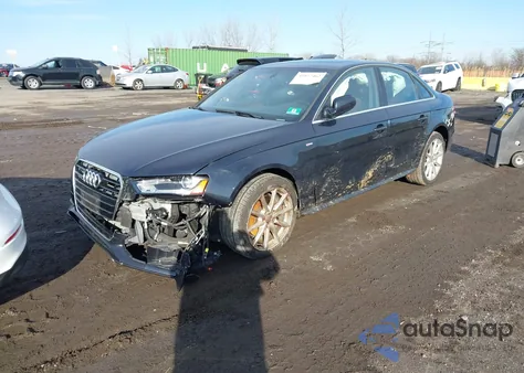 2016 Audi A4 2.0T Premium from USA, damaged, VIN WAUFFAFL2GN009857